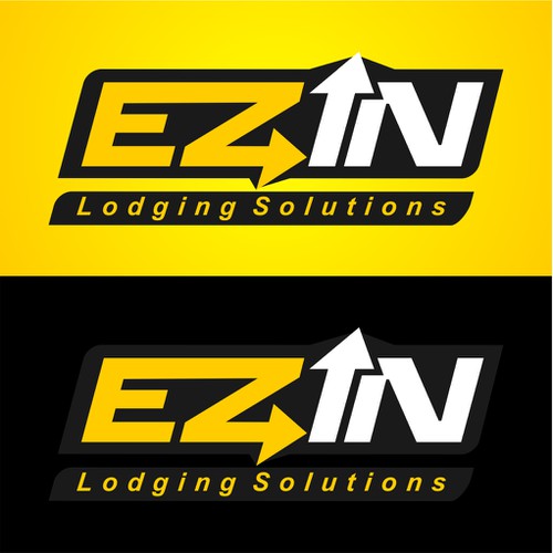 "EZ IN"  Logo ( pronounced  "Easy In") - RV parks and Lodging Solutions Design by bang alexs