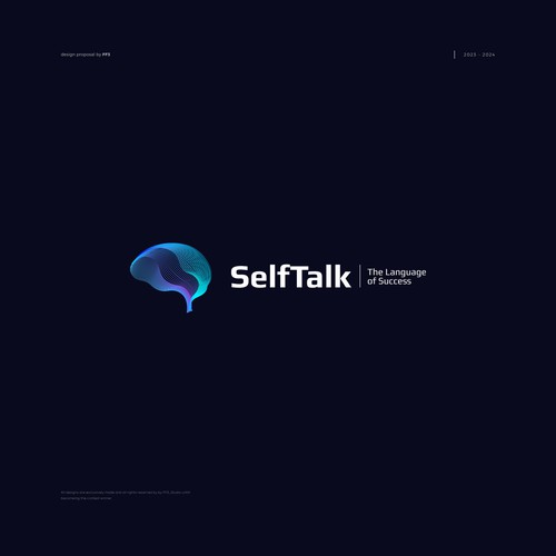 Self Talk, The language of Success - Logo Tournament Design by FF3 ˢᵗᵘᵈⁱᵒ
