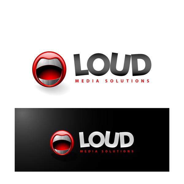 Design by milio_™ titled "Loud Media is looking for a creative new logo"