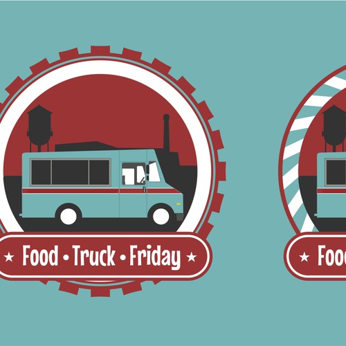 ONE OF THREE CONTESTS!!! FOOD TRUCK FRIDAY LOGO FOR MONROE COTTON MILLS Design by Noel Nicolas