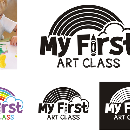 Rebrand/Refurbish the logo for My First Art Class Design by ༶⚔Ƀuͣƶͥƶͫ⚔༶