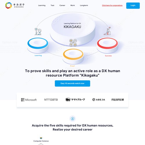 Web page design contest entry by ⚡️unbox.style⚡️