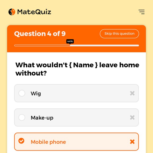 Redesign of a very popular quiz site (MateQuiz.com) Diseño de Habisoft ( ͡° ͜ʖ ͡°)