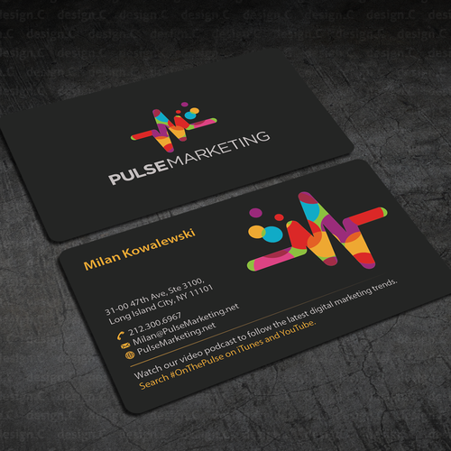 Create Eye Catching Professional Business Card For