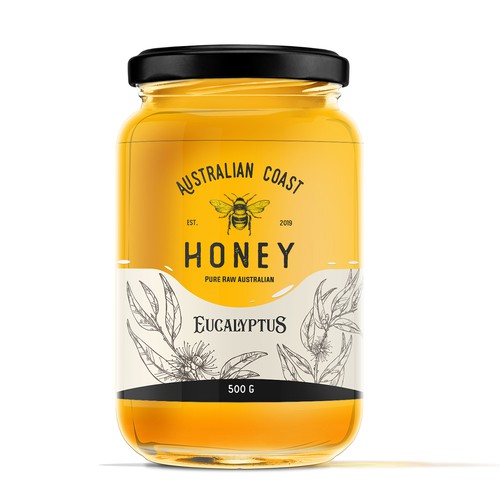 Australian Honey Jar-ontwerp door canyones