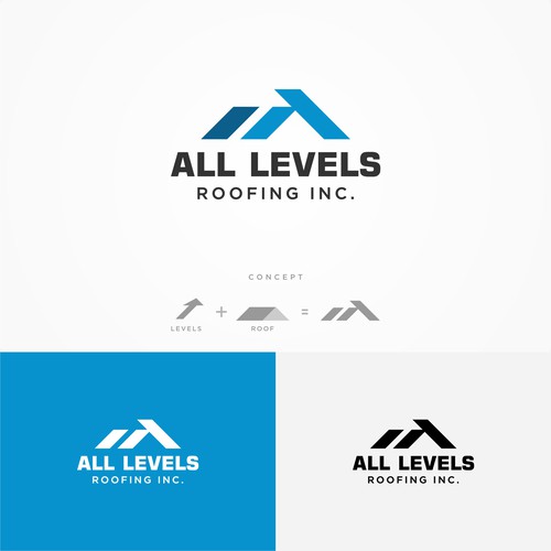 ROOFING LOGO DESIGN Design by naya89