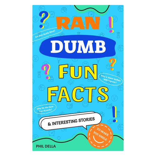 Ran-Dumb Fun Facts Book Cover Design by HarshGogri