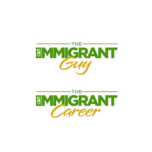 Proudly design a brand logo to support 45M+ U.S. Immigrants Design by AZ_designz
