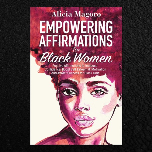 Designs | Affirmations for black women book cover | Book cover contest