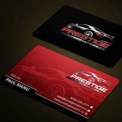 2017 fresh catchy dealership business card | Business card contest