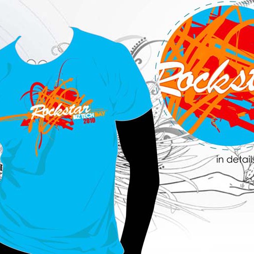 Give us your best creative design! BizTechDay T-shirt contest Design by emans