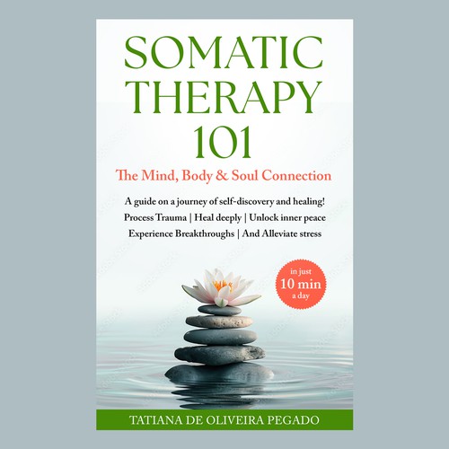 Beautiful & powerful book cover with a lotus flower design Design by MbahDjoyo