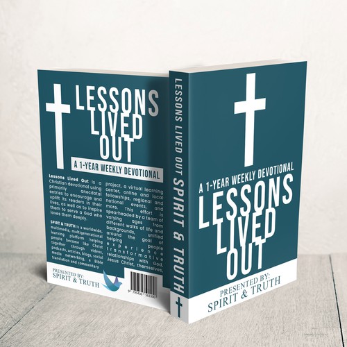 We need a captivating cover for our 1-year Devotional! Design by Zahari Studio