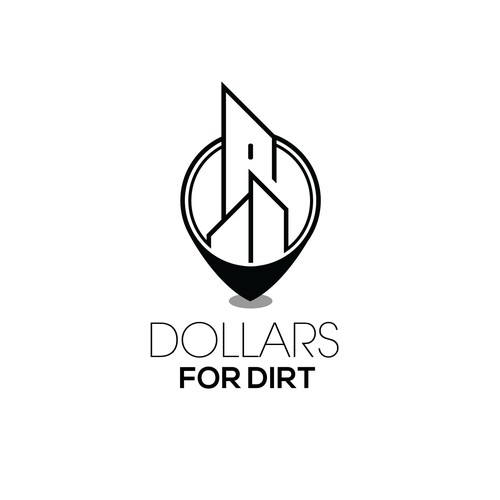 Abdul MukitさんのDesign the best Dollars for Dirt Logo for a up and coming real estate land investing businessデザイン