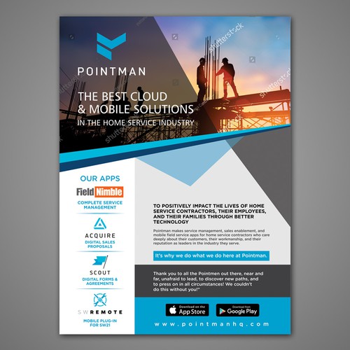 Need Impactful full-color 8x11 ad for upcoming tradeshow guide Design by Dzhafir