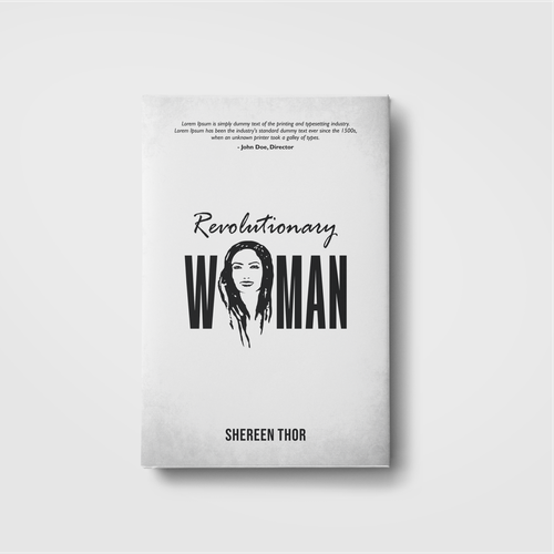 Vintage Book Cover to Empower Women Design by MUDA GRAFIKA