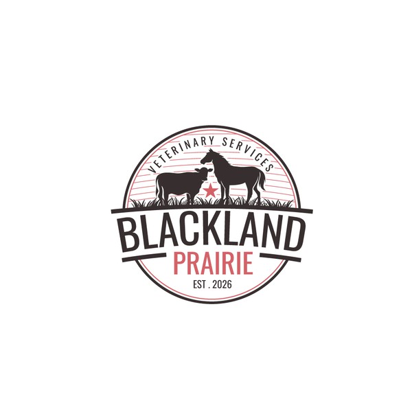 Design by ADEAB titled "Blackland Prairie Veterinary Services"