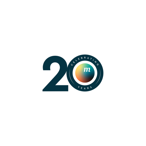 Design a 20 year company logo to celebrate this milestone. Design by Argim