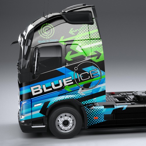 Wrapping Design for an Eco-Friendly Truck Design by ssrihayak