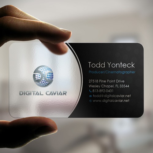 Create Business Cards for Digital Caviar Design by Zayden