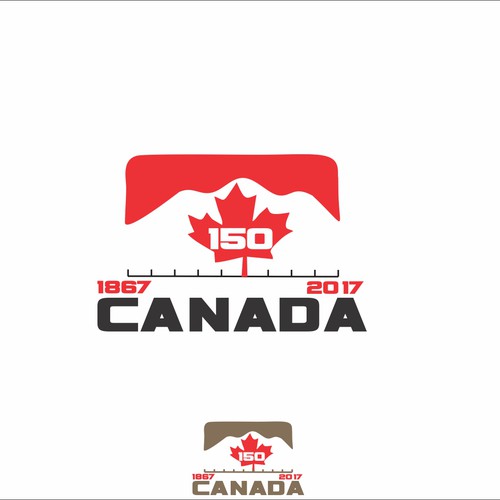 Community contest: Design Canada’s 150th birthday logo! Design by ArtiMaki