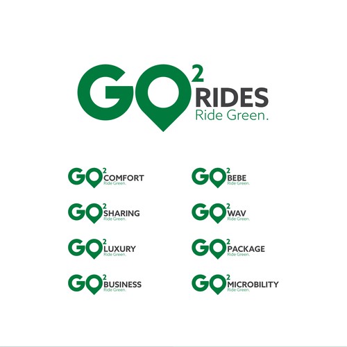 Go Go Rides Logo(s) Design by RaccoonDesigns®