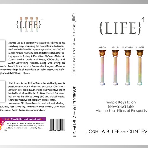 Create an Epic book cover for entrepreneurs looking to achieve true prosperity Design by Pagatana