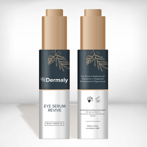 Designs Eye serum bottle design Product packaging contest