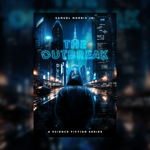 Sci-fi book cover with horror elements needed. Design by AnriDesign