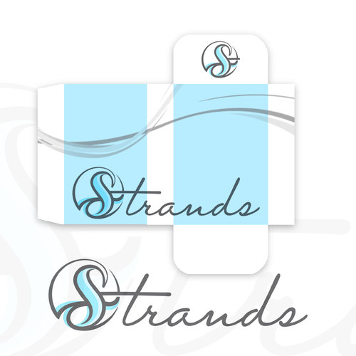 print or packaging design for Strand Hair Réalisé par AnriDesign