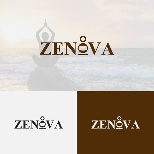 Zenova Logo: Revolutionary suite of health and wellness mobile apps Diseño de Abuzar_Studio™