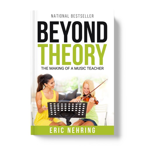 Design an inspiring, hopeful music-themed book cover [no boring designers allowed!] Diseño de TopHills