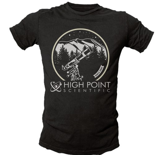 High point scientific t shirt design T shirt contest 99designs