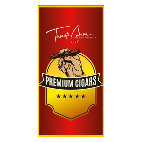 Cigar band design for high end cigar Design by Hanisha P Patel