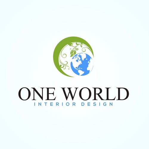 コンペ「New logo wanted for One World Interior Design」のデザイン by 46さん 