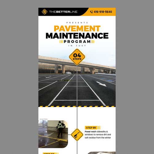 pavement maintenance Design by KashiArts