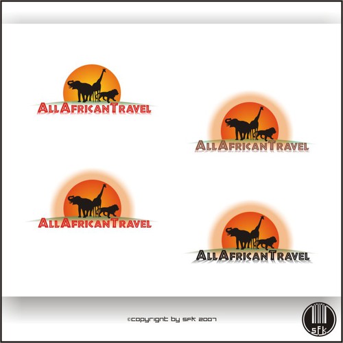 $150 - Logo, Exciting New African Travel Agency Design by sfk