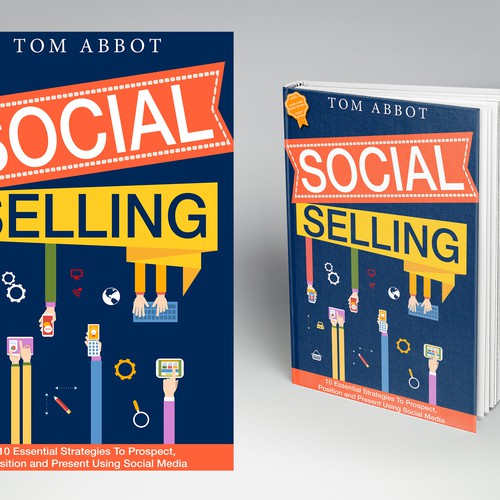 Creative Social Media Book Cover Design by Milan Kojic Art