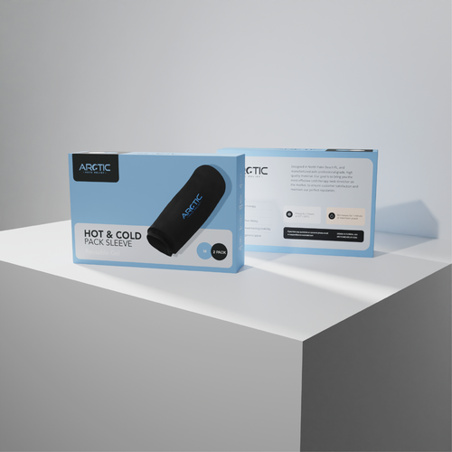 Package Design for Cold Compression Ice Sleeve Design by Julia Arnhem