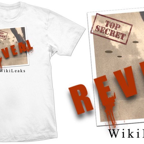 New t-shirt design(s) wanted for WikiLeaks Ontwerp door globespank