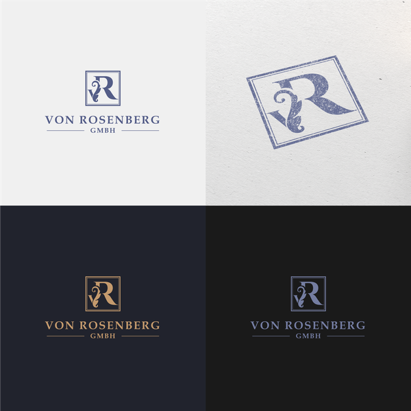 Design by Stacy_Red titled "Logo Concept for von Rosenberg GmbH"