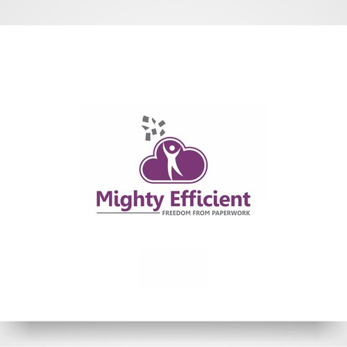 Create a modern, dynamic logo for Mighty Efficient Bookkeeping & Administration Design by Wikade