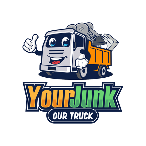 Design A Fun Attention Grabbing Junk Removal Company Logo Design by DZenhar Studio