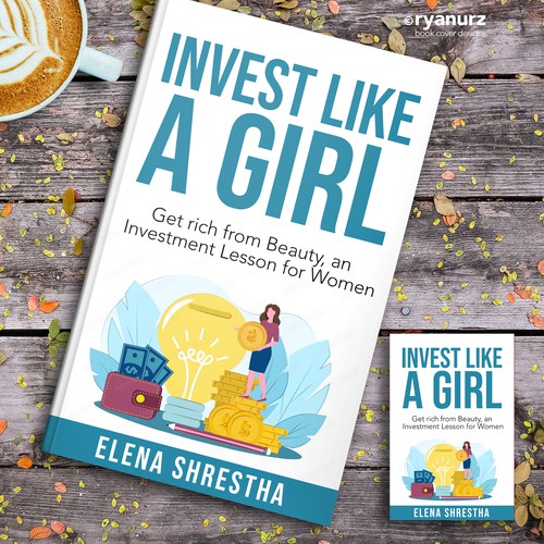 Book Cover for Teaching Girls to Invest Design by ryanurz