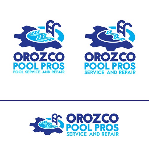 I'm looking for a Pool Service and Repair logo that's bold and easy to remember. Réalisé par sigei