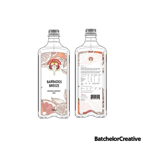 White Elephant Tonic Design by BatchelorCreative