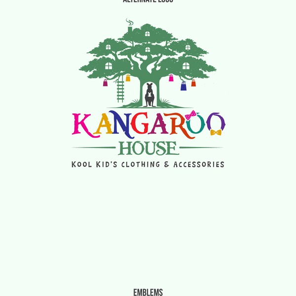 Kangaroo House/Modern & Fashionable Design for Children's ApparelBoutique