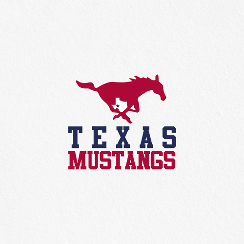 Diseño de Texas Mustangs de Abra.Kadabra