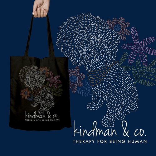 We need a hip, playful design for merch for our therapy practice Design by phillip1481