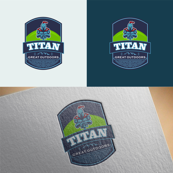 Design by SenjaKelana_Art titled "titan great outdoors"